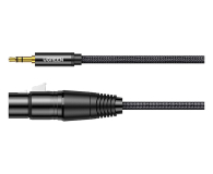 UGREEN Kabel XLR do jack AV182 3.5mm AUX 1m czarny - 1489187 - zdjęcie 2